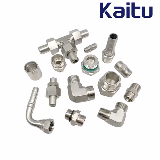 NPT/Jic/SAE/Bsp/미터법 유압 튜브 어댑터