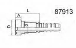 Good Quality hydraulic Hose Fittings Interlock SAE Flange 9000 Psi Hydraulic Adaptors